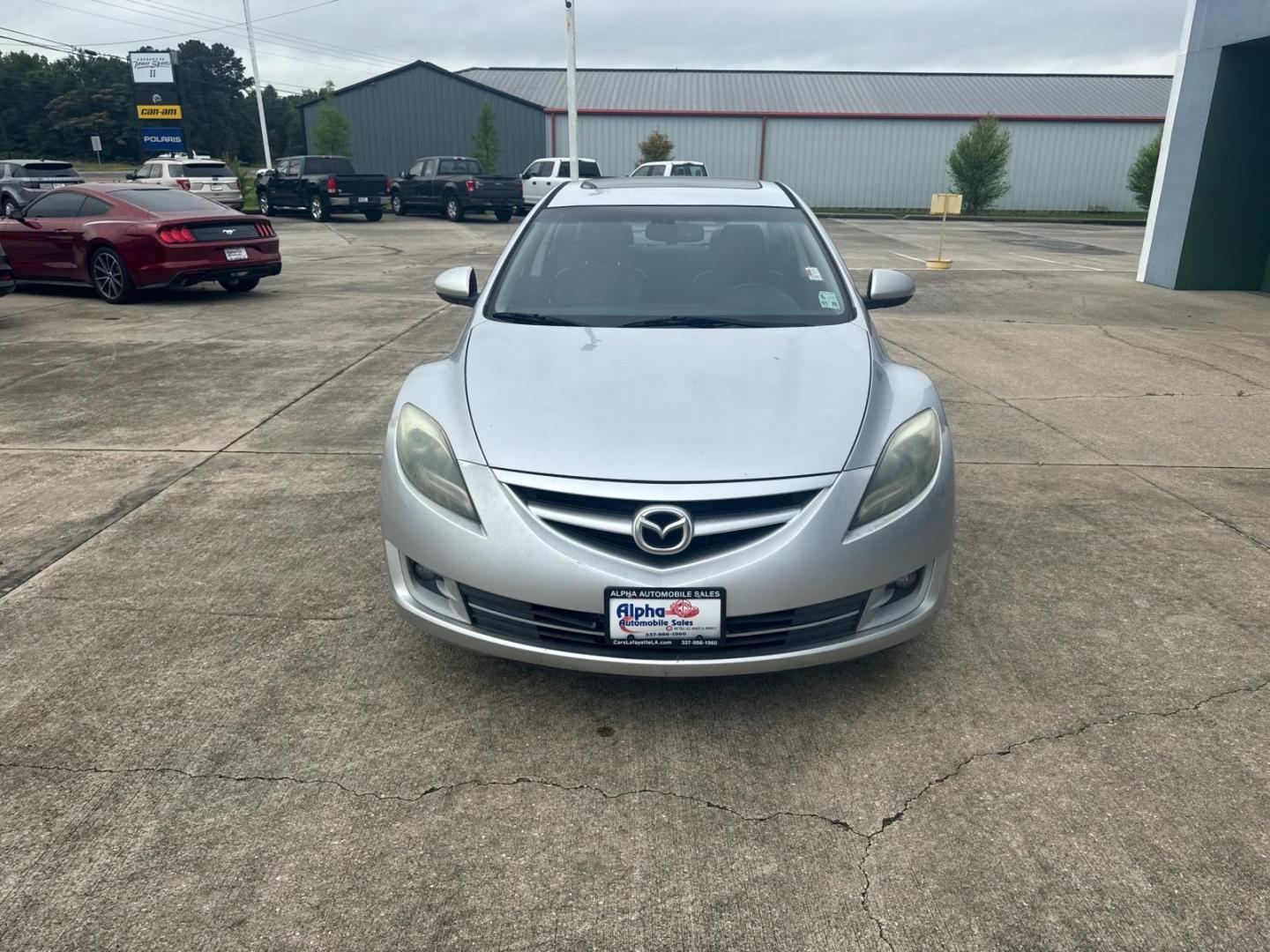 2011 Silver /Black Mazda MAZDA6 4dr Sdn Auto i Grand Touring (1YVHZ8CH4B5) , N/A transmission, located at 6904 Johnston St., Lafayette, LA, 70503, (337) 988-1960, 30.143589, -92.100601 - Photo#2