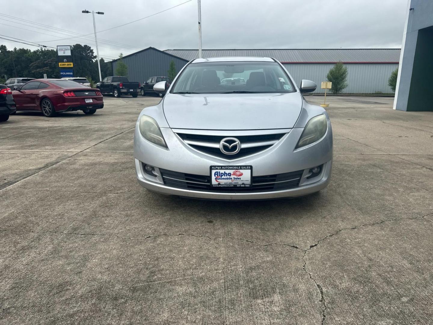 2011 Silver /Black Mazda MAZDA6 4dr Sdn Auto i Grand Touring (1YVHZ8CH4B5) , N/A transmission, located at 6904 Johnston St., Lafayette, LA, 70503, (337) 988-1960, 30.143589, -92.100601 - Photo#3