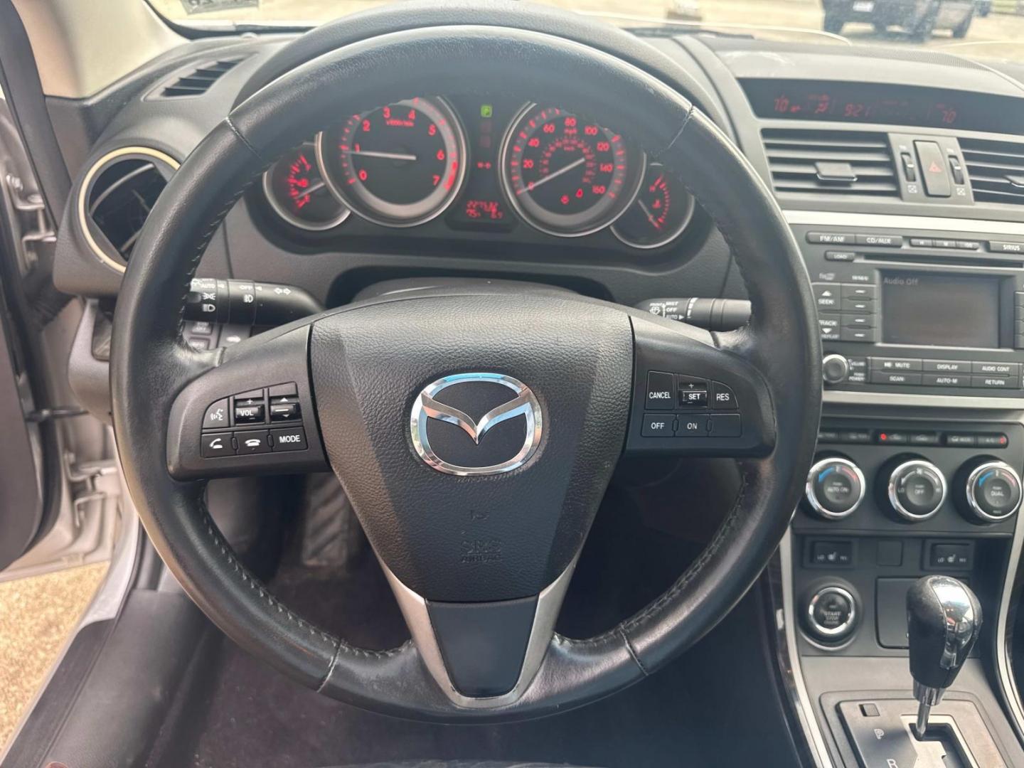 2011 Silver /Black Mazda MAZDA6 4dr Sdn Auto i Grand Touring (1YVHZ8CH4B5) , N/A transmission, located at 6904 Johnston St., Lafayette, LA, 70503, (337) 988-1960, 30.143589, -92.100601 - Photo#28