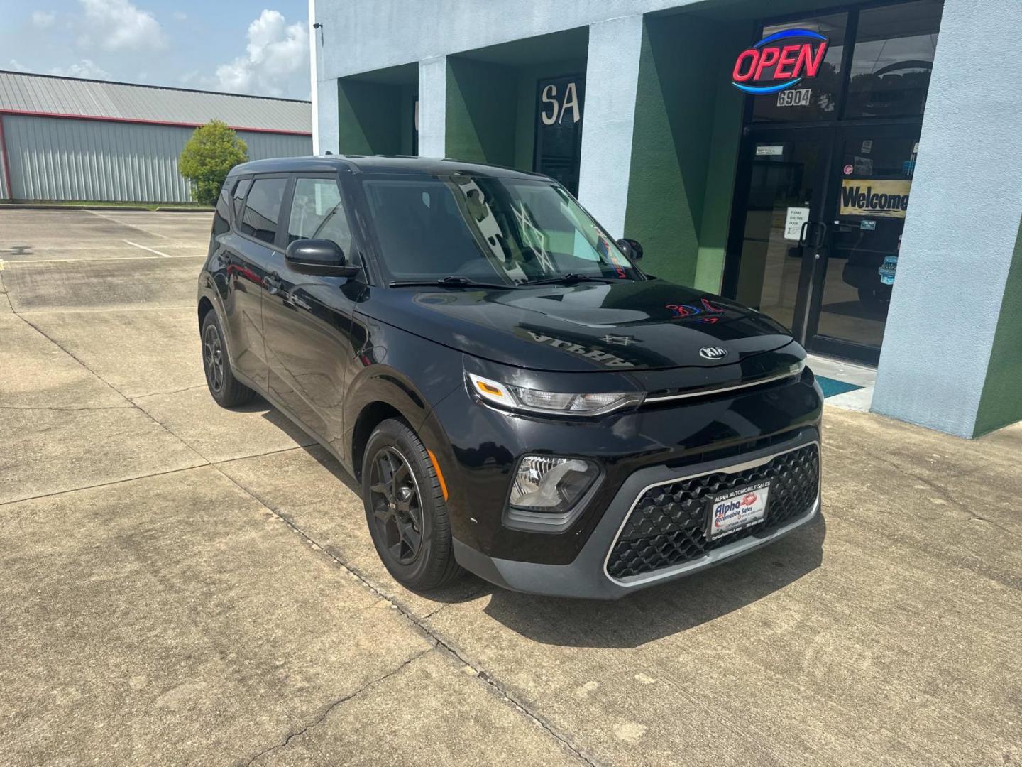 2021 Cherry Black /Black Kia Soul S IVT (KNDJ23AU1M7) , Automatic transmission, located at 6904 Johnston St., Lafayette, LA, 70503, (337) 988-1960, 30.143589, -92.100601 - Photo#1