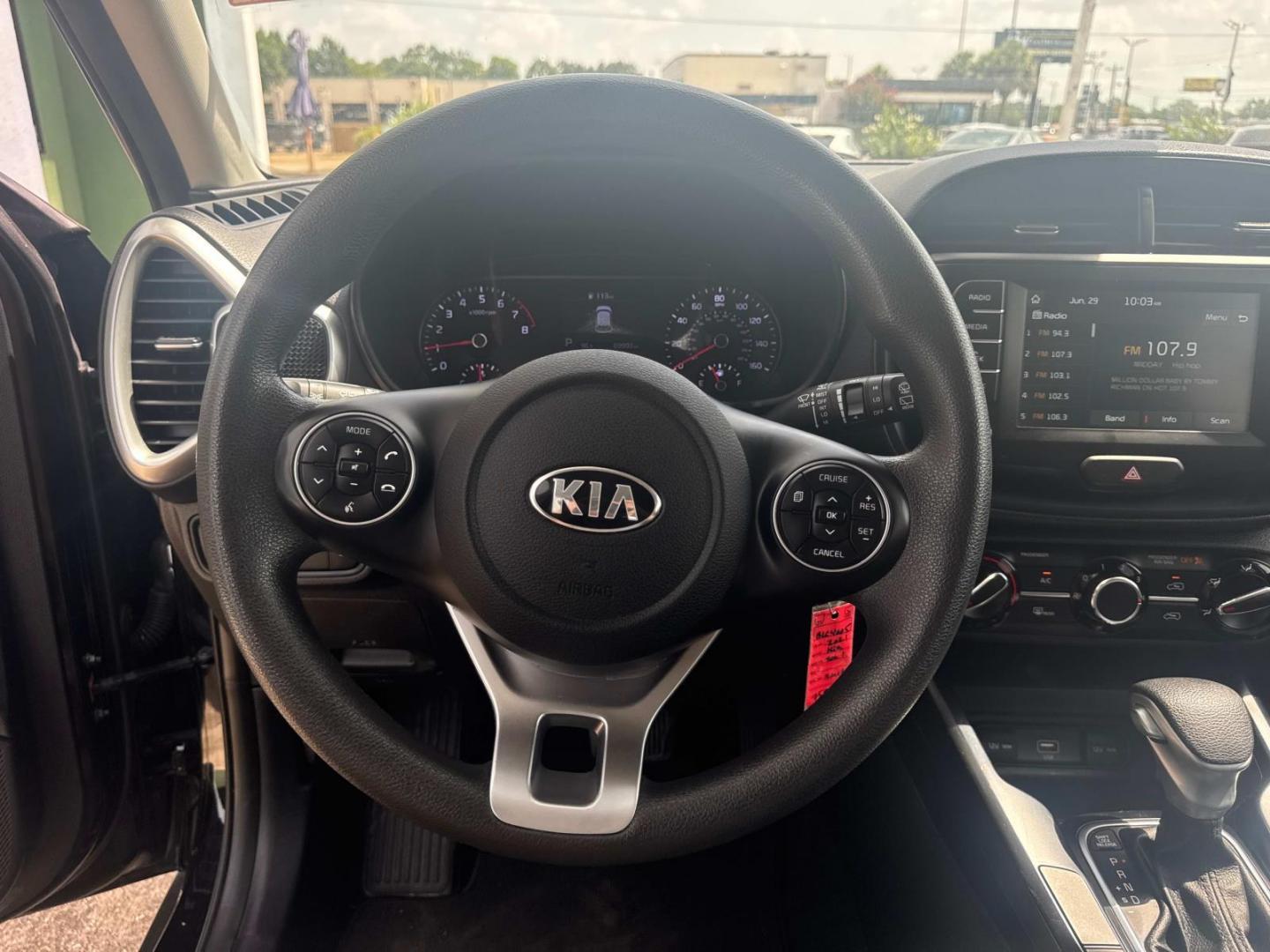 2021 Cherry Black /Black Kia Soul S IVT (KNDJ23AU1M7) , Automatic transmission, located at 6904 Johnston St., Lafayette, LA, 70503, (337) 988-1960, 30.143589, -92.100601 - Photo#29