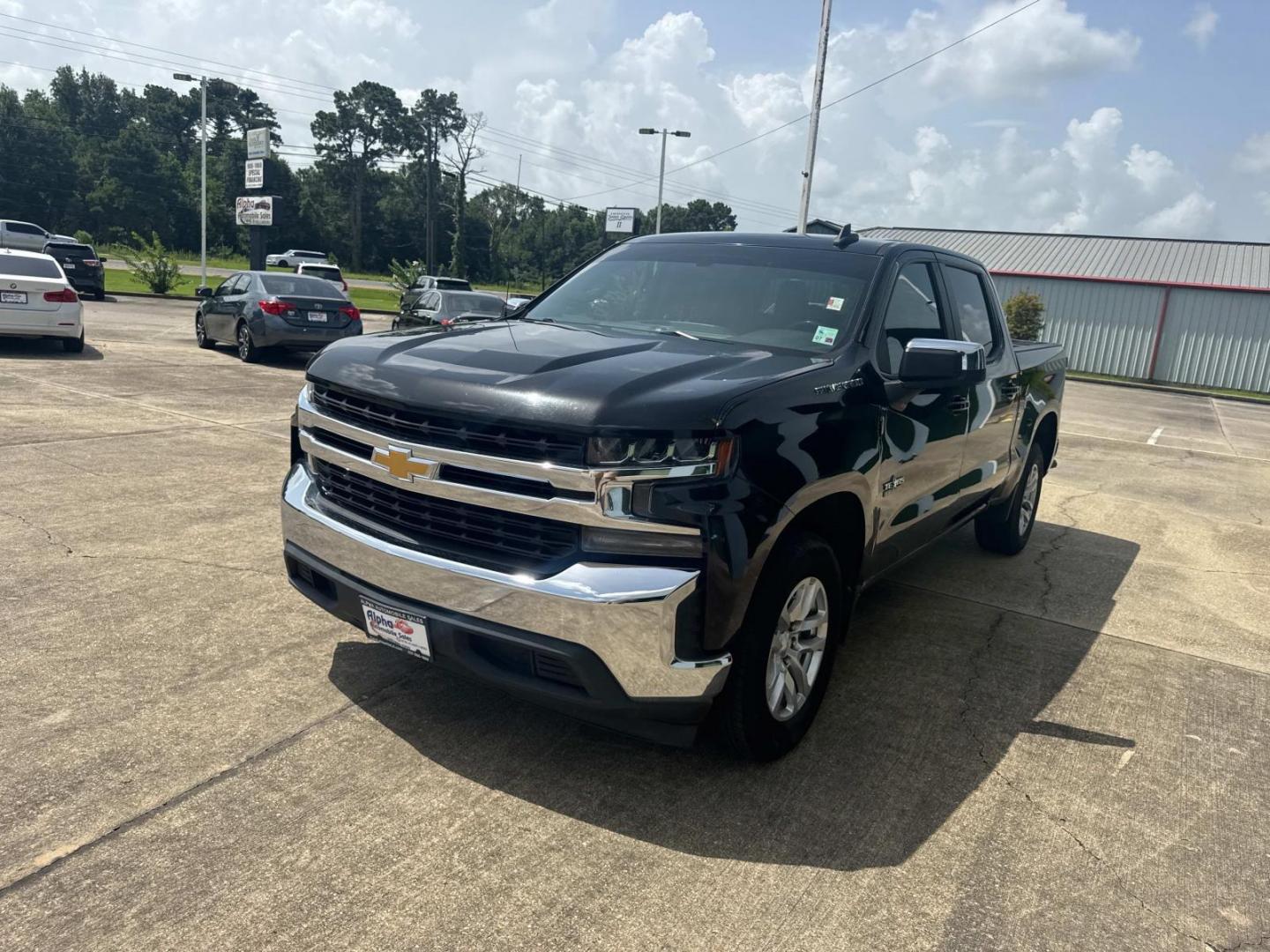 2019 Black /Jet Black Chevrolet Silverado 1500 2WD Crew Cab 147 LT (3GCPWCEKXKG) , N/A transmission, located at 6904 Johnston St., Lafayette, LA, 70503, (337) 988-1960, 30.143589, -92.100601 - Photo#5