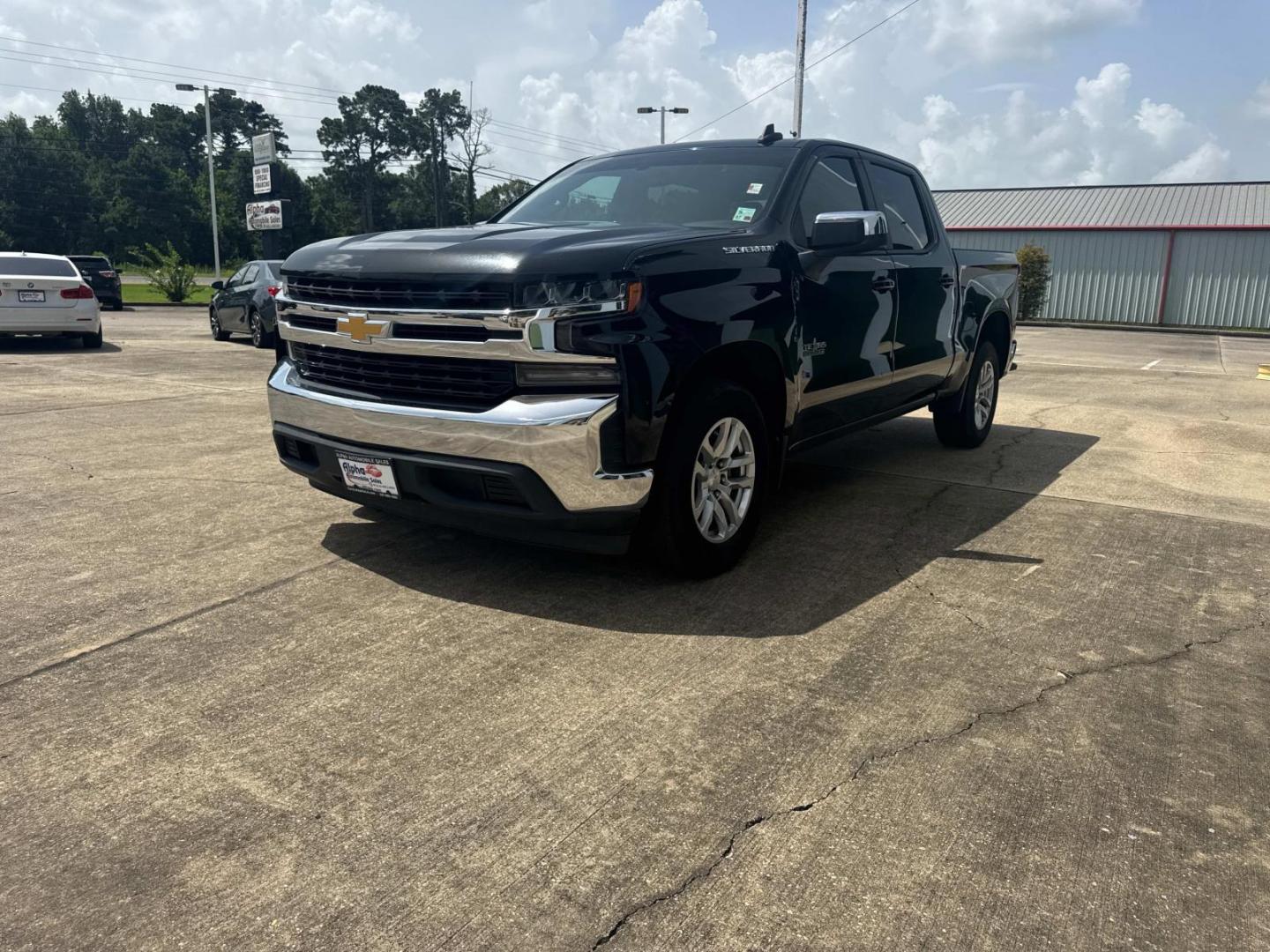2019 Black /Jet Black Chevrolet Silverado 1500 2WD Crew Cab 147 LT (3GCPWCEKXKG) , N/A transmission, located at 6904 Johnston St., Lafayette, LA, 70503, (337) 988-1960, 30.143589, -92.100601 - Photo#6