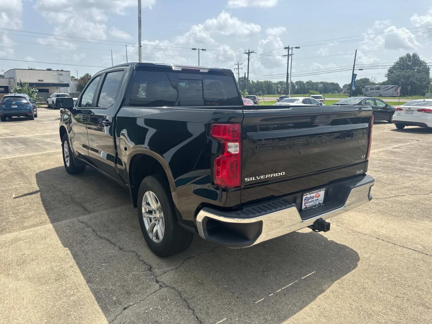 2019 Black /Jet Black Chevrolet Silverado 1500 2WD Crew Cab 147 LT (3GCPWCEKXKG) , N/A transmission, located at 6904 Johnston St., Lafayette, LA, 70503, (337) 988-1960, 30.143589, -92.100601 - Photo#8