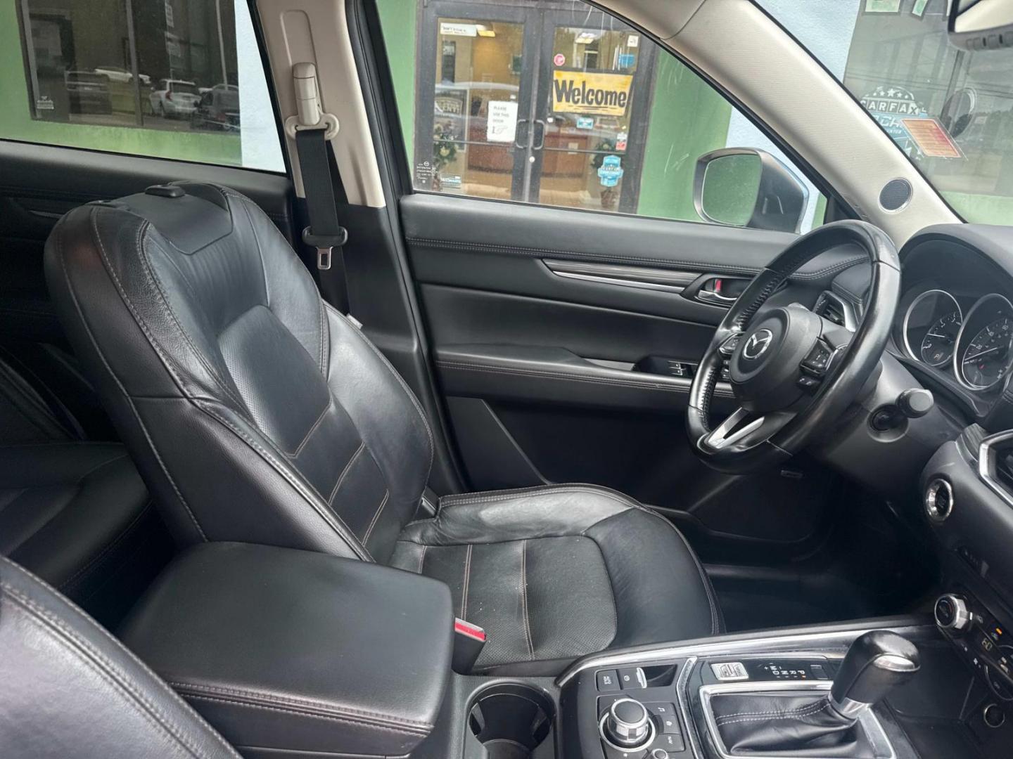 2018 Deep Crystal Blue Mica /Black Mazda CX-5 Grand Touring AWD (JM3KFBDM3J0) , Automatic transmission, located at 6904 Johnston St., Lafayette, LA, 70503, (337) 988-1960, 30.143589, -92.100601 - Photo#16