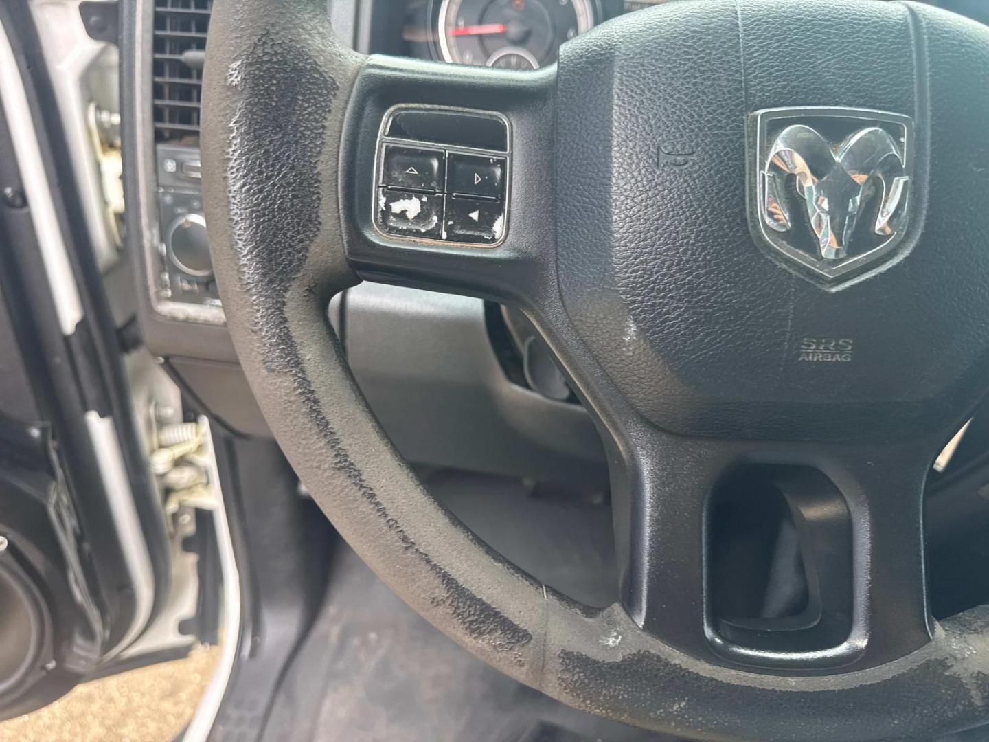 2017 Bright White Clearcoat /Diesel Gray/Black Ram 1500 Tradesman 4x2 Crew Cab 5'7 Box (1C6RR6KG9HS) , N/A transmission, located at 6904 Johnston St., Lafayette, LA, 70503, (337) 988-1960, 30.143589, -92.100601 - Photo#29
