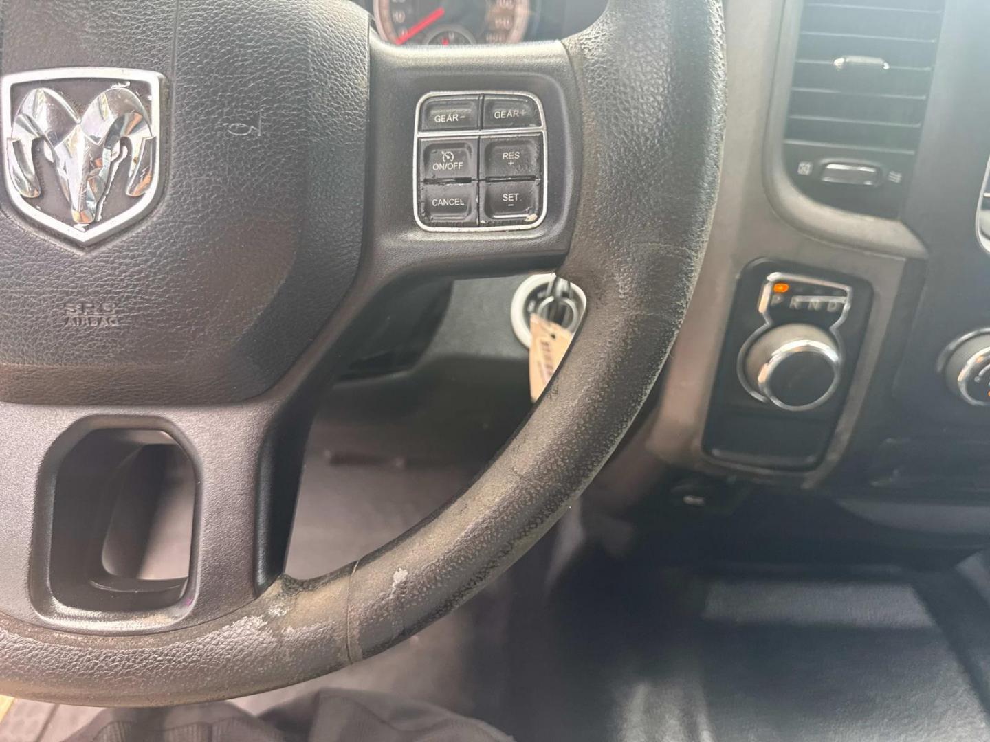 2017 Bright White Clearcoat /Diesel Gray/Black Ram 1500 Tradesman 4x2 Crew Cab 5'7 Box (1C6RR6KG9HS) , N/A transmission, located at 6904 Johnston St., Lafayette, LA, 70503, (337) 988-1960, 30.143589, -92.100601 - Photo#30