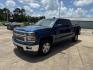 2015 Deep Ocean Blue Metallic /Jet Black Chevrolet Silverado 1500 4WD Crew Cab 143.5 LT w/1LT (3GCUKREC2FG) , Automatic transmission, located at 6904 Johnston St., Lafayette, LA, 70503, (337) 988-1960, 30.143589, -92.100601 - Photo#2