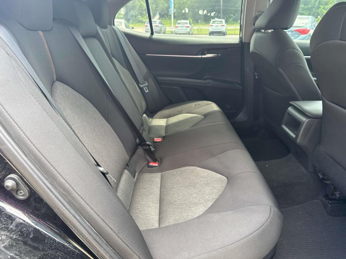 2020 Midnight Black Metallic /Black Toyota Camry Hybrid LE CVT (Natl) (4T1C31AK8LU) , Automatic transmission, located at 6904 Johnston St., Lafayette, LA, 70503, (337) 988-1960, 30.143589, -92.100601 - Photo#12
