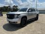 2015 Silver Ice Metallic /Jet Black Chevrolet Suburban 4WD 4dr LS (1GNSKHKC6FR) , Automatic transmission, located at 6904 Johnston St., Lafayette, LA, 70503, (337) 988-1960, 30.143589, -92.100601 - Photo#2