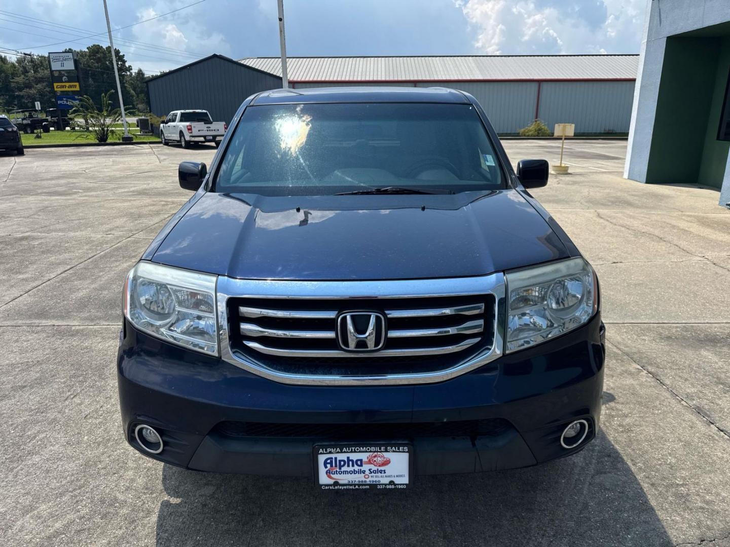 2014 Obsidian Blue Pearl /Gray Honda Pilot 4WD 4dr EX (5FNYF4H49EB) , Automatic transmission, located at 6904 Johnston St., Lafayette, LA, 70503, (337) 988-1960, 30.143589, -92.100601 - Photo#3