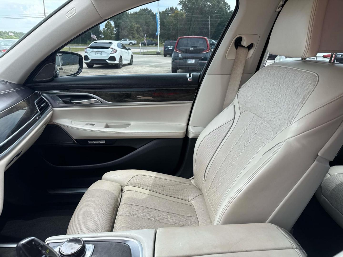2016 Black /Canberra Beige BMW 7 Series 4dr Sdn 740i RWD (WBA7E2C53GG) , Automatic transmission, located at 6904 Johnston St., Lafayette, LA, 70503, (337) 988-1960, 30.143589, -92.100601 - Photo#22