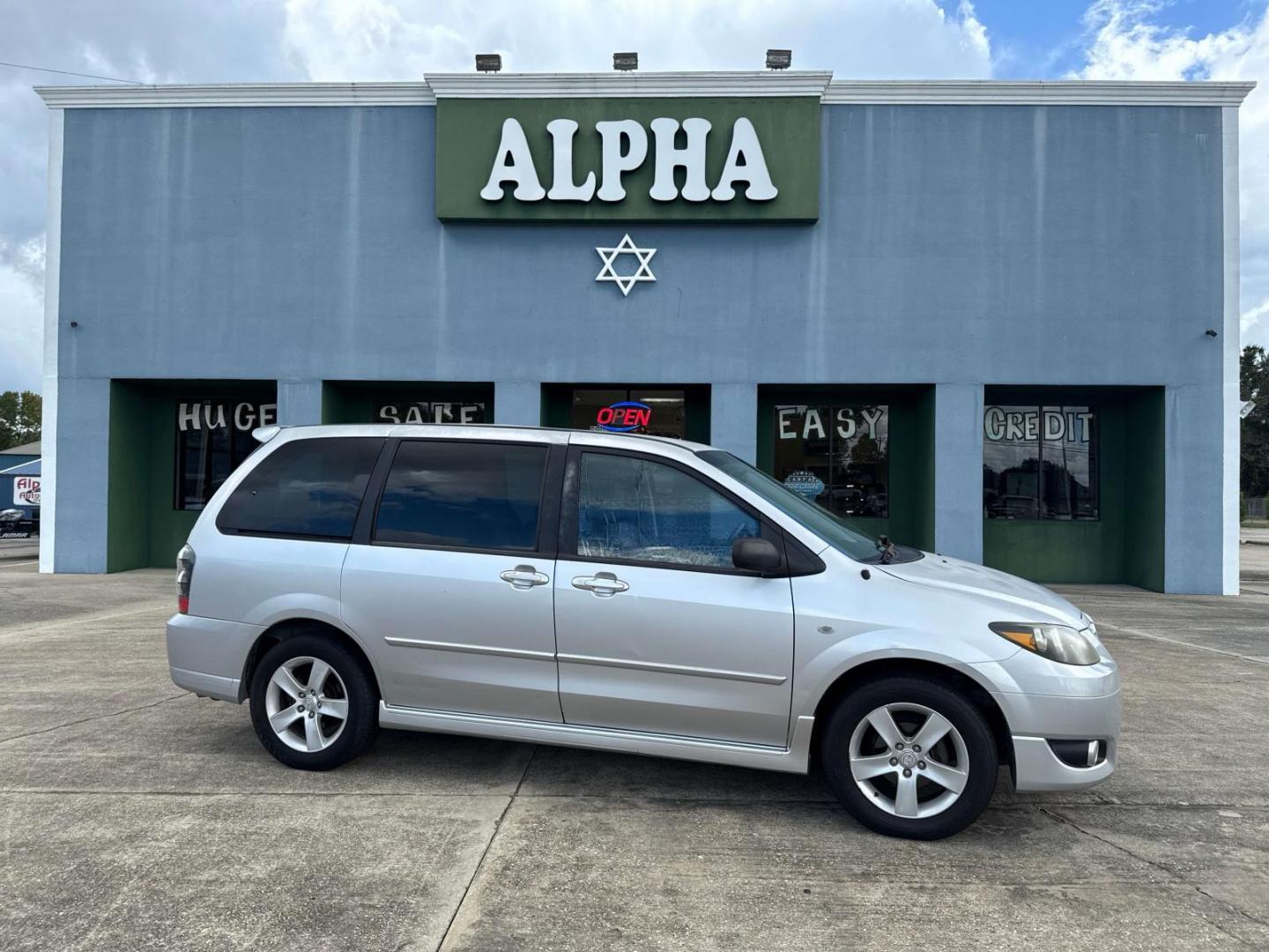 2005 Sunlight Silver Metallic /Gray Mazda MPV 4dr LX (JM3LW28J050) , Automatic transmission, located at 6904 Johnston St., Lafayette, LA, 70503, (337) 988-1960, 30.143589, -92.100601 - Photo#0