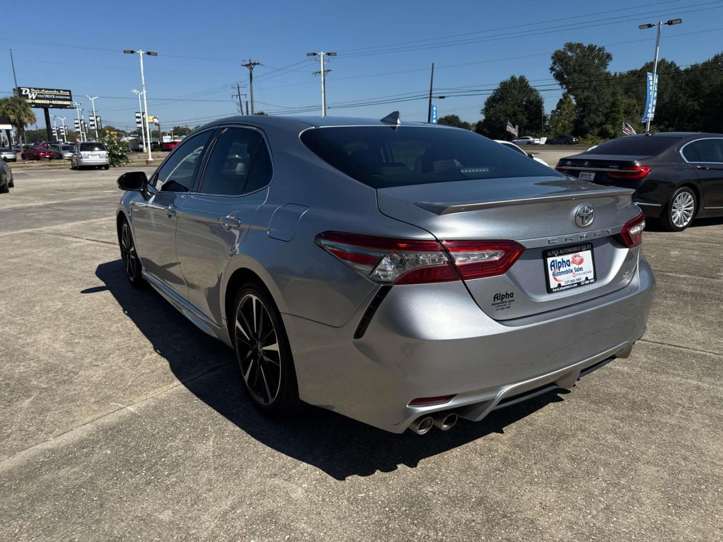 2019 Celestial Silver/Midnight Black Metallic /Ash Toyota Camry XSE Auto (Natl) (4T1B61HK6KU) , Automatic transmission, located at 6904 Johnston St., Lafayette, LA, 70503, (337) 988-1960, 30.143589, -92.100601 - Photo#4