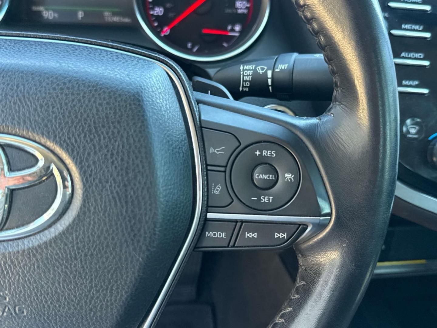 2019 Celestial Silver/Midnight Black Metallic /Ash Toyota Camry XSE Auto (Natl) (4T1B61HK6KU) , Automatic transmission, located at 6904 Johnston St., Lafayette, LA, 70503, (337) 988-1960, 30.143589, -92.100601 - Photo#21