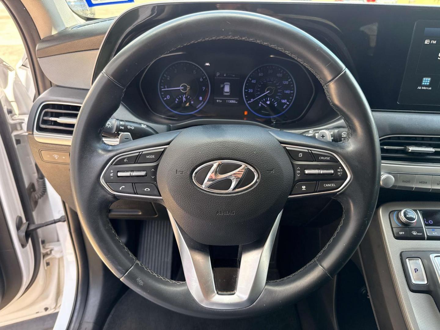 2020 Cream White /Black Hyundai Palisade SEL FWD (KM8R24HE4LU) , Automatic transmission, located at 6904 Johnston St., Lafayette, LA, 70503, (337) 988-1960, 30.143589, -92.100601 - Photo#20