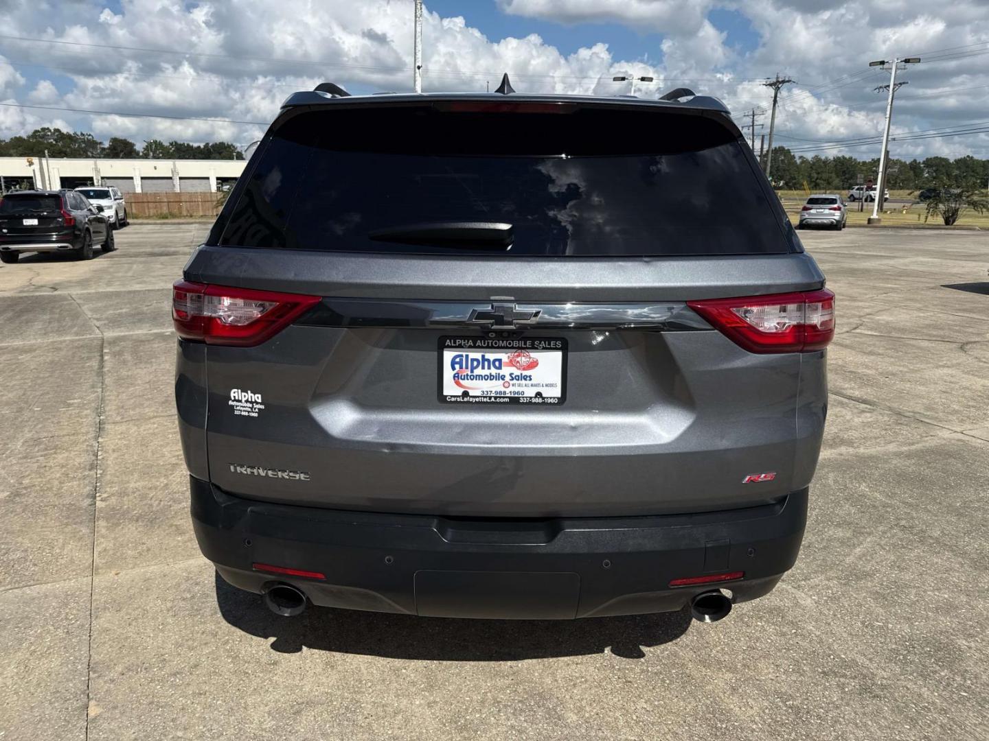 2020 Satin Steel Metallic /Jet Black Chevrolet Traverse FWD 4dr RS (1GNERJKW0LJ) , Automatic transmission, located at 6904 Johnston St., Lafayette, LA, 70503, (337) 988-1960, 30.143589, -92.100601 - Photo#5