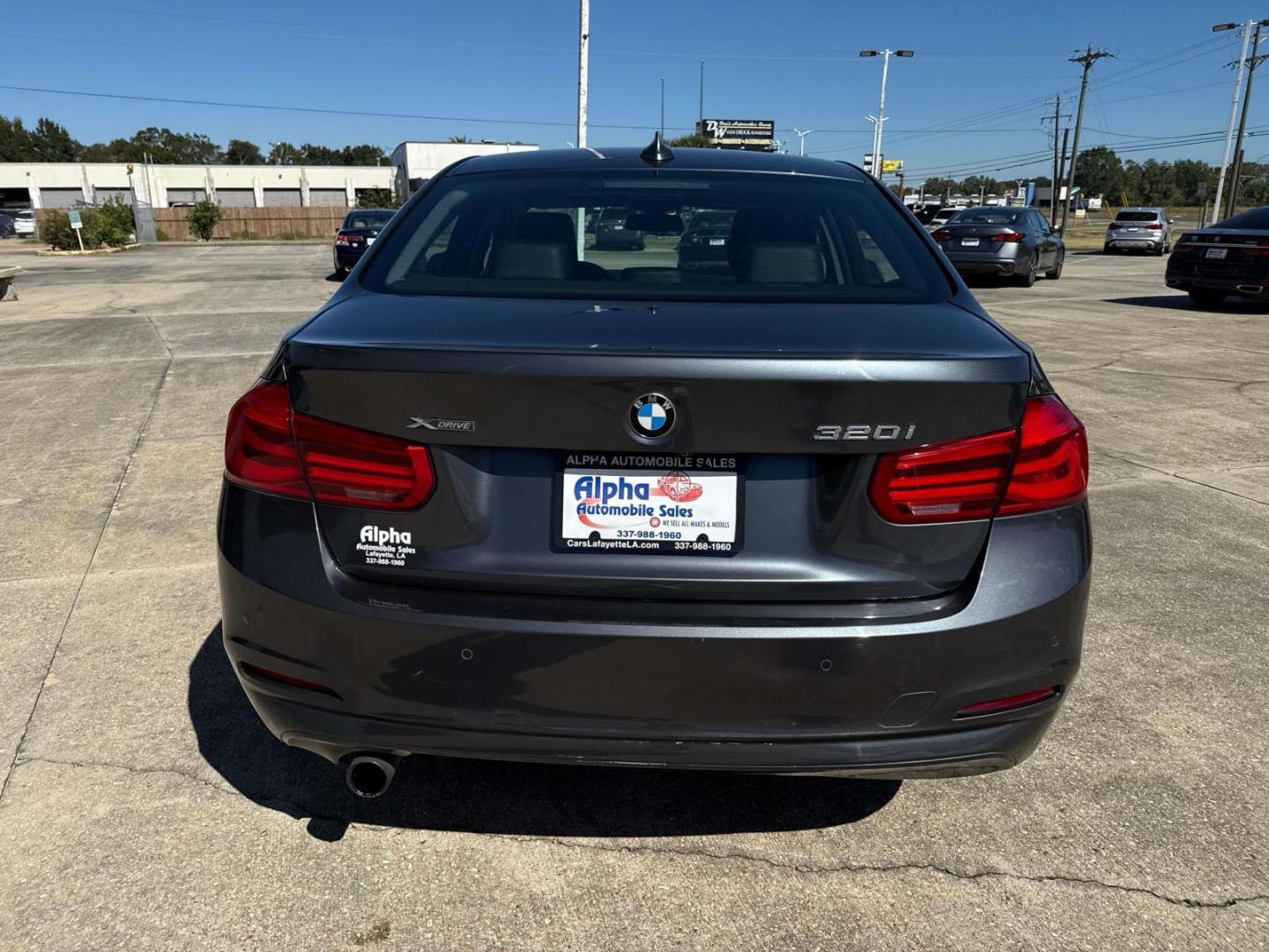 2016 Mineral Gray Metallic /Black BMW 3 Series 4dr Sdn 320i xDrive AWD South Africa (WBA8E5G52GN) , Automatic transmission, located at 6904 Johnston St., Lafayette, LA, 70503, (337) 988-1960, 30.143589, -92.100601 - Photo#5