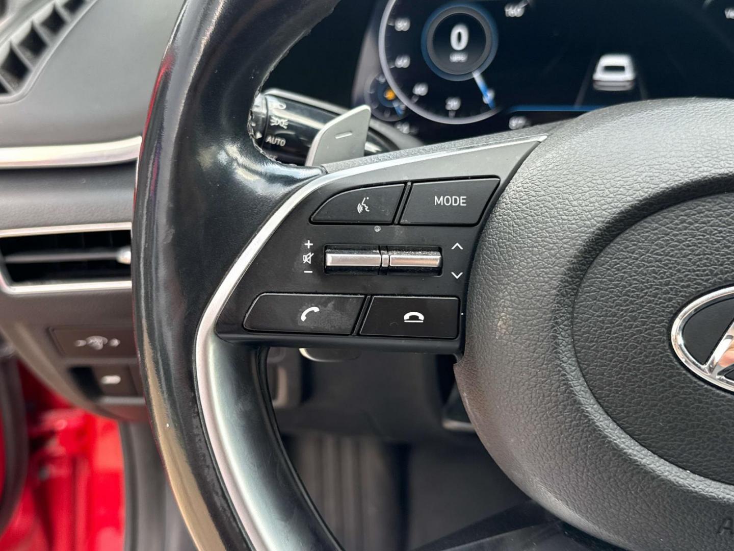 2020 Calypso Red /Black Hyundai Sonata Limited 1.6T (5NPEH4J20LH) , Automatic transmission, located at 6904 Johnston St., Lafayette, LA, 70503, (337) 988-1960, 30.143589, -92.100601 - Photo#22