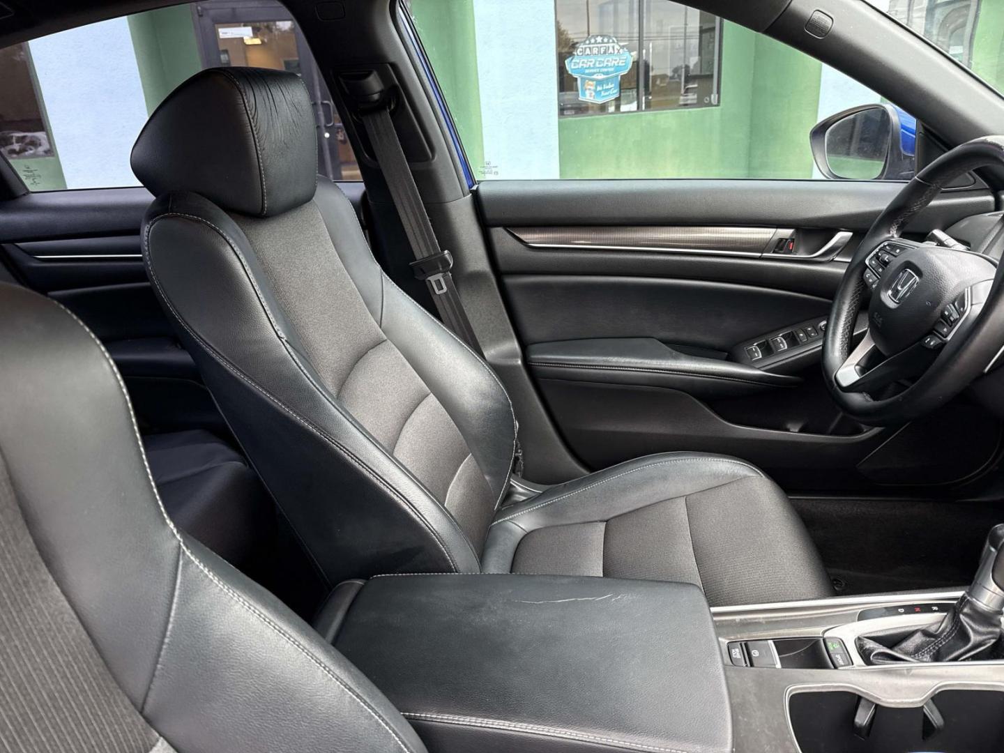 2018 Blue /Black Honda Accord Sedan Sport 1.5T CVT (1HGCV1F32JA) , Automatic transmission, located at 6904 Johnston St., Lafayette, LA, 70503, (337) 988-1960, 30.143589, -92.100601 - Photo#9