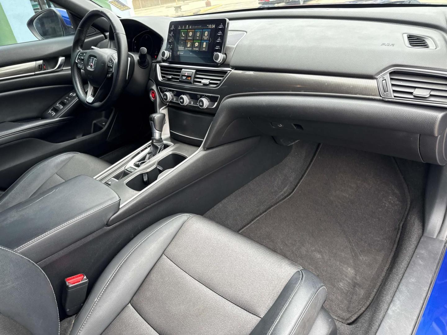 2018 Blue /Black Honda Accord Sedan Sport 1.5T CVT (1HGCV1F32JA) , Automatic transmission, located at 6904 Johnston St., Lafayette, LA, 70503, (337) 988-1960, 30.143589, -92.100601 - Photo#12