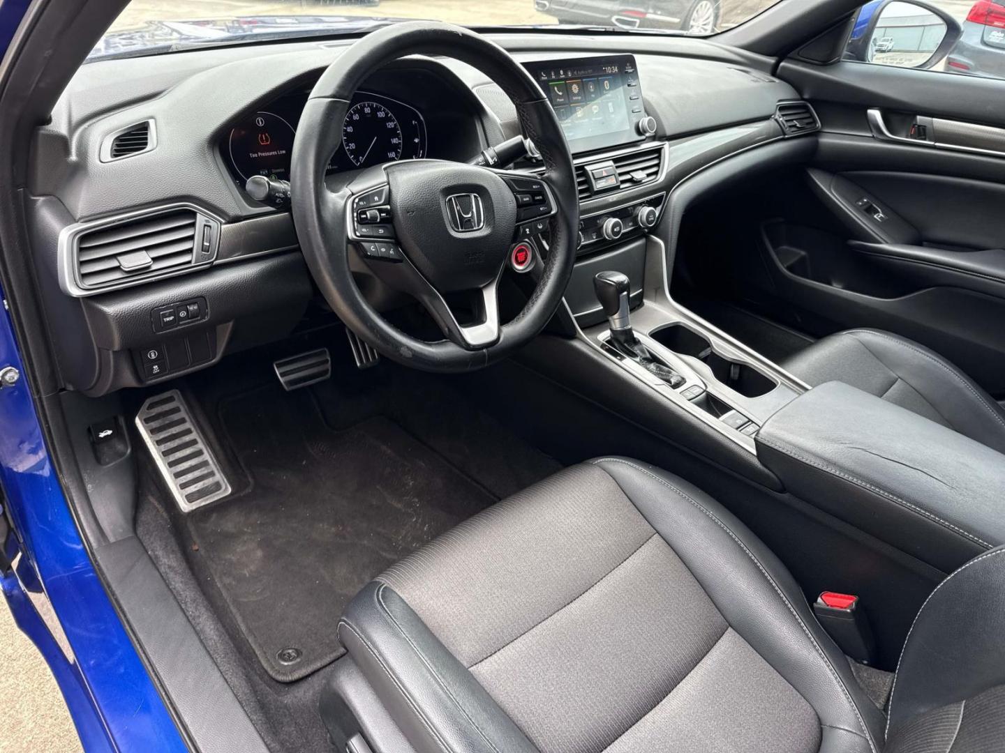 2018 Blue /Black Honda Accord Sedan Sport 1.5T CVT (1HGCV1F32JA) , Automatic transmission, located at 6904 Johnston St., Lafayette, LA, 70503, (337) 988-1960, 30.143589, -92.100601 - Photo#18