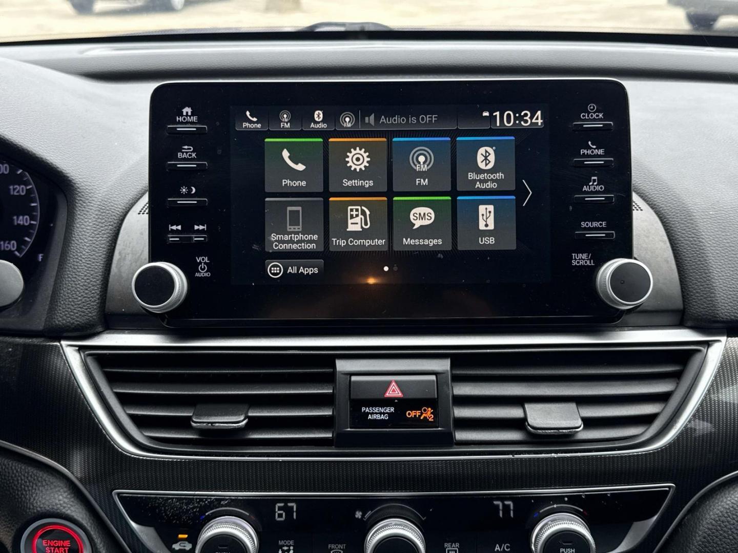 2018 Blue /Black Honda Accord Sedan Sport 1.5T CVT (1HGCV1F32JA) , Automatic transmission, located at 6904 Johnston St., Lafayette, LA, 70503, (337) 988-1960, 30.143589, -92.100601 - Photo#24