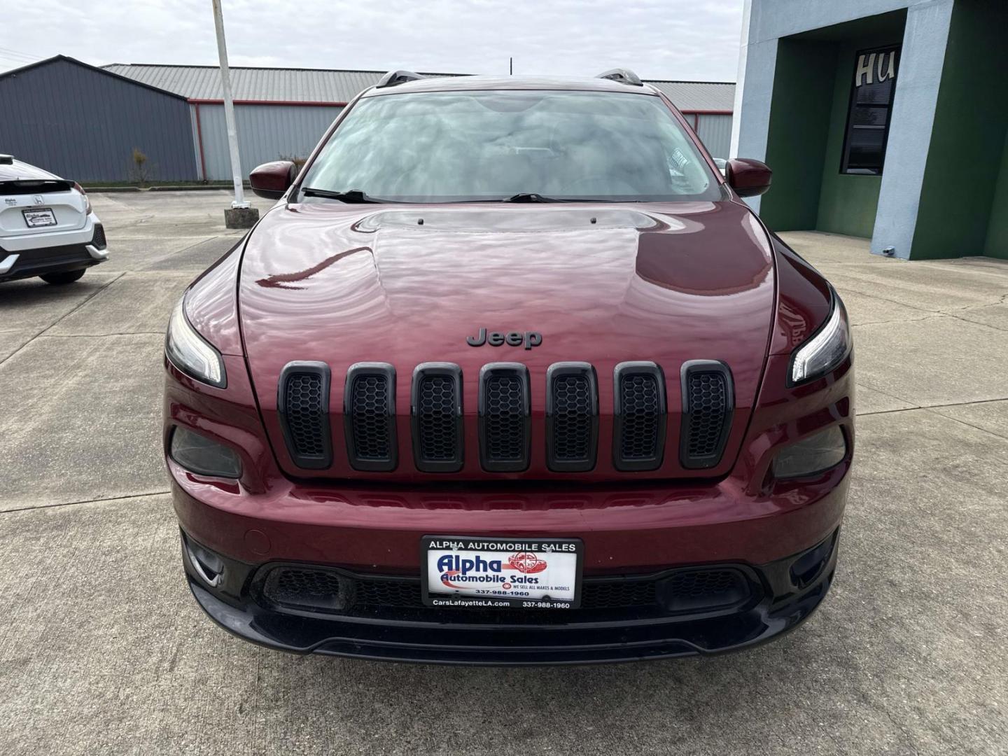 2018 Velvet Red Pearlcoat /Black Jeep Cherokee Latitude Tech Connect FWD (1C4PJLCB8JD) , Automatic transmission, located at 6904 Johnston St., Lafayette, LA, 70503, (337) 988-1960, 30.143589, -92.100601 - Photo#1