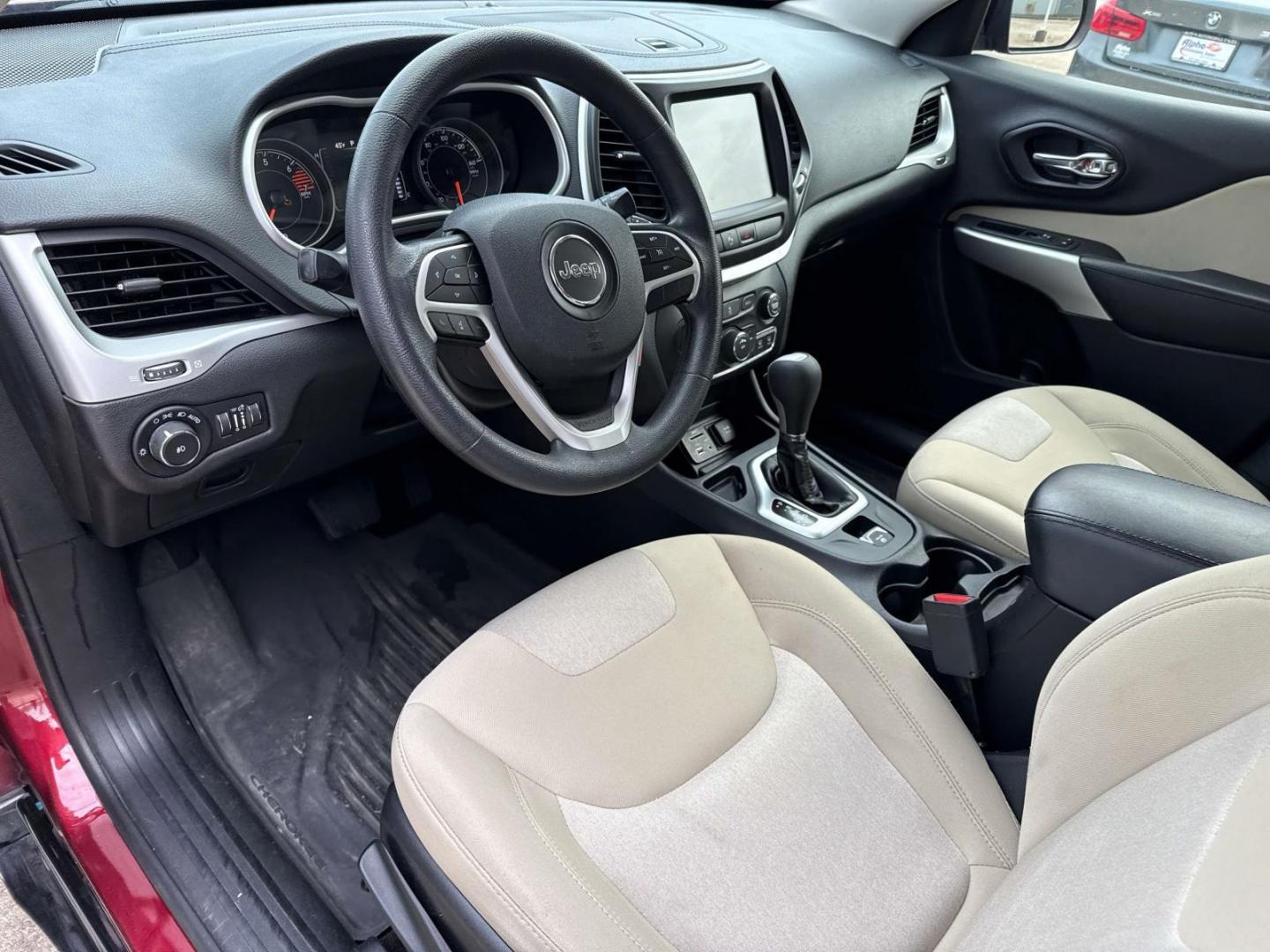 2018 Velvet Red Pearlcoat /Black Jeep Cherokee Latitude Tech Connect FWD (1C4PJLCB8JD) , Automatic transmission, located at 6904 Johnston St., Lafayette, LA, 70503, (337) 988-1960, 30.143589, -92.100601 - Photo#18