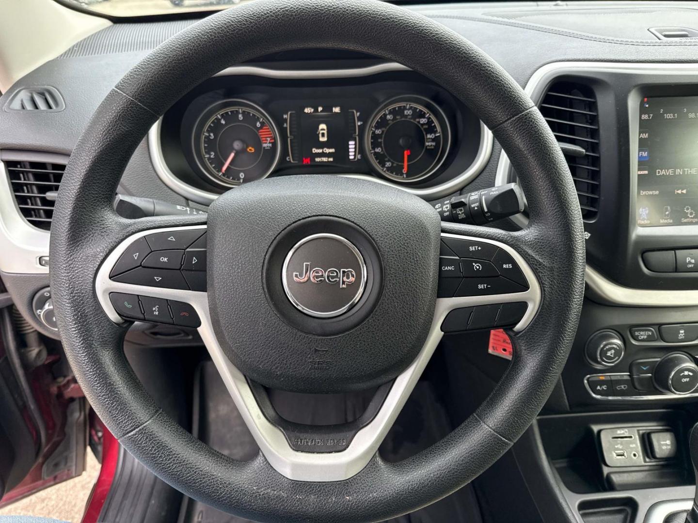 2018 Velvet Red Pearlcoat /Black Jeep Cherokee Latitude Tech Connect FWD (1C4PJLCB8JD) , Automatic transmission, located at 6904 Johnston St., Lafayette, LA, 70503, (337) 988-1960, 30.143589, -92.100601 - Photo#19