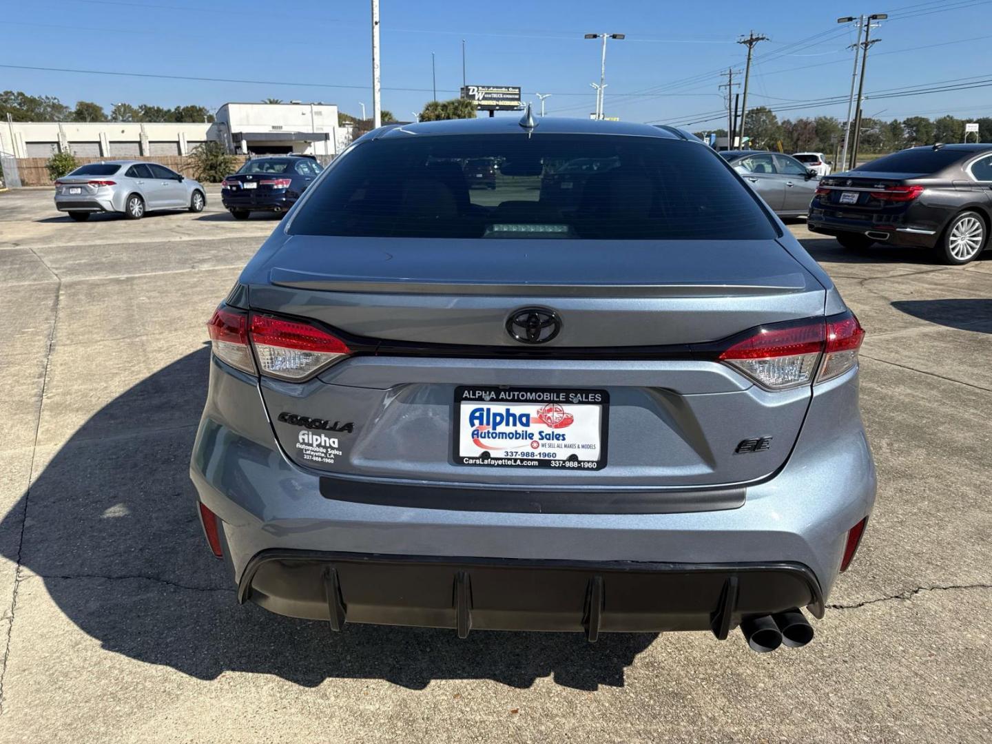 2024 Classic Silver Metallic /Black/Red Toyota Corolla SE CVT (Natl) (5YFS4MCE5RP) , Automatic transmission, located at 6904 Johnston St., Lafayette, LA, 70503, (337) 988-1960, 30.143589, -92.100601 - Photo#5
