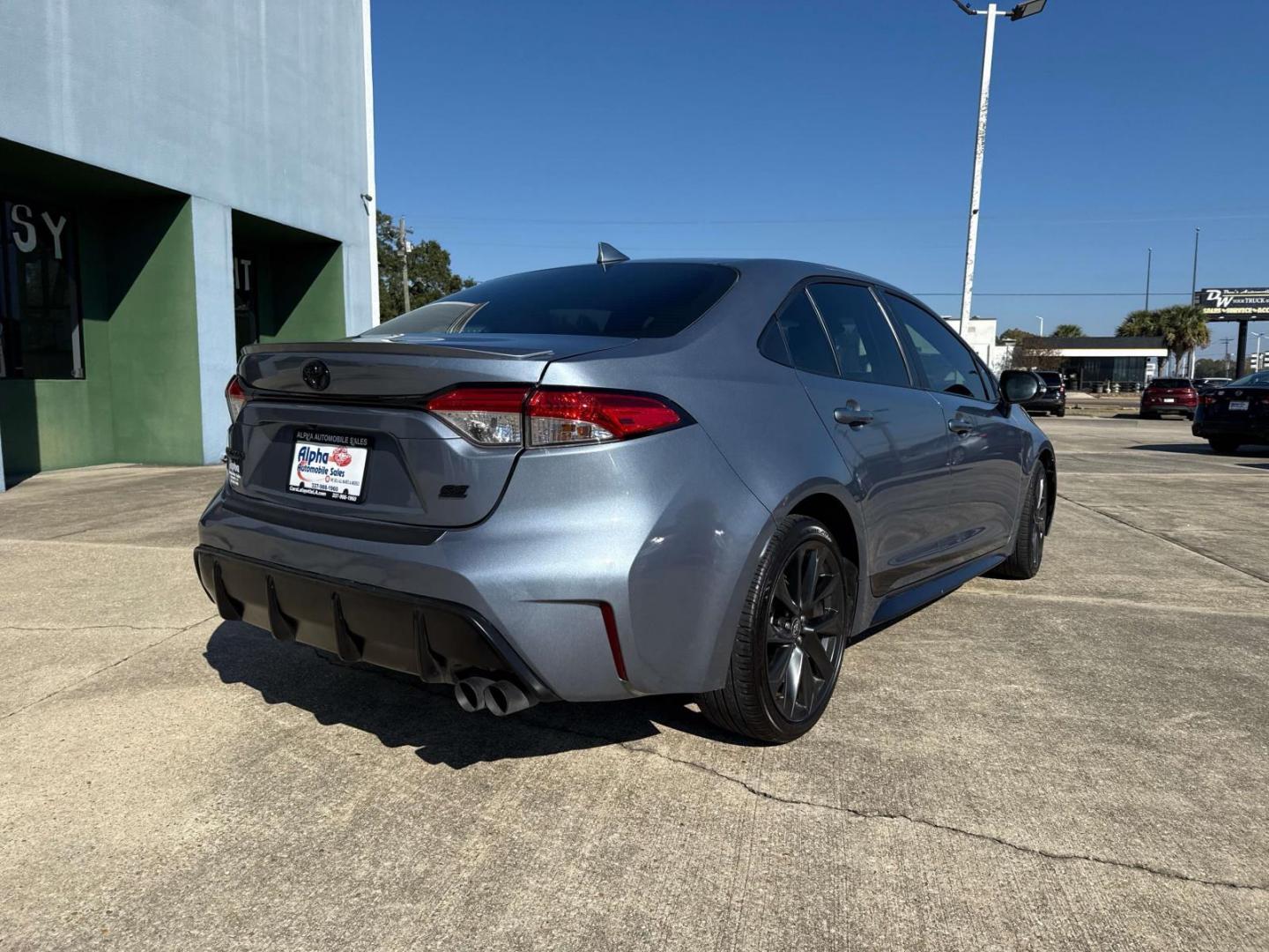 2024 Classic Silver Metallic /Black/Red Toyota Corolla SE CVT (Natl) (5YFS4MCE5RP) , Automatic transmission, located at 6904 Johnston St., Lafayette, LA, 70503, (337) 988-1960, 30.143589, -92.100601 - Photo#6