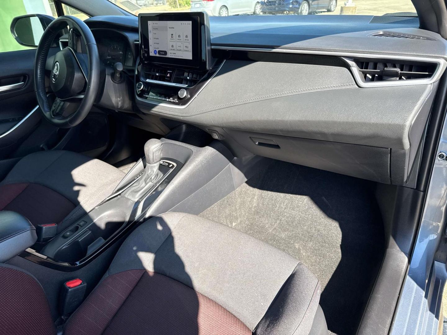 2024 Classic Silver Metallic /Black/Red Toyota Corolla SE CVT (Natl) (5YFS4MCE5RP) , Automatic transmission, located at 6904 Johnston St., Lafayette, LA, 70503, (337) 988-1960, 30.143589, -92.100601 - Photo#11