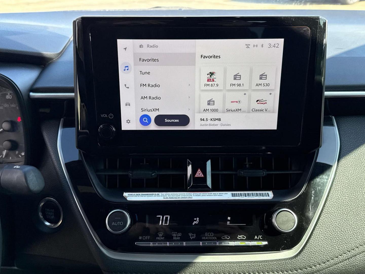 2024 Classic Silver Metallic /Black/Red Toyota Corolla SE CVT (Natl) (5YFS4MCE5RP) , Automatic transmission, located at 6904 Johnston St., Lafayette, LA, 70503, (337) 988-1960, 30.143589, -92.100601 - Photo#23