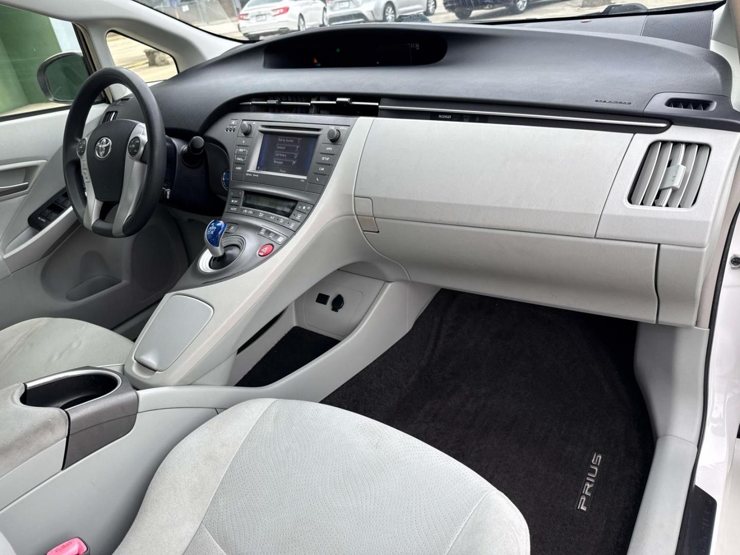 2013 Blizzard Pearl /Dark Gray Toyota Prius 5dr HB One (Natl) (JTDKN3DU8D5) , Automatic transmission, located at 6904 Johnston St., Lafayette, LA, 70503, (337) 988-1960, 30.143589, -92.100601 - Photo#12