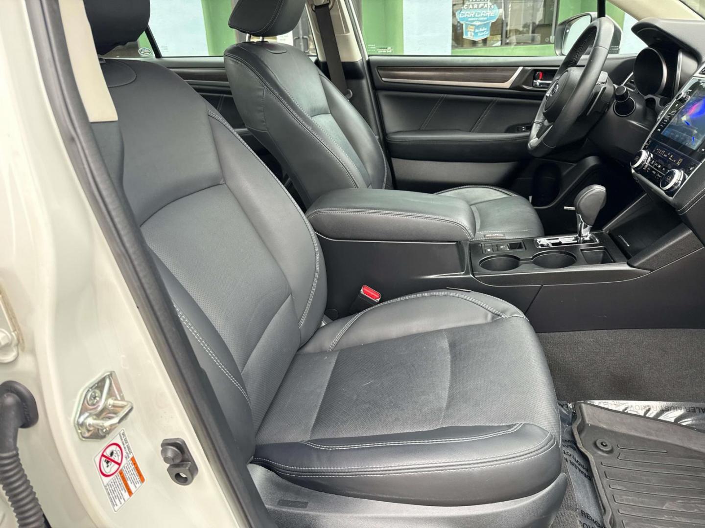 2018 Crystal White Pearl /Slate Black Subaru Legacy 3.6R Limited (4S3BNEN69J3) , Automatic transmission, located at 6904 Johnston St., Lafayette, LA, 70503, (337) 988-1960, 30.143589, -92.100601 - Photo#10