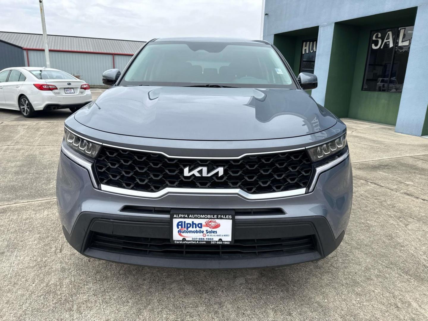 2022 Ebony Black /Black Kia Sorento LX FWD (5XYRG4LC4NG) , Automatic transmission, located at 6904 Johnston St., Lafayette, LA, 70503, (337) 988-1960, 30.143589, -92.100601 - Photo#1