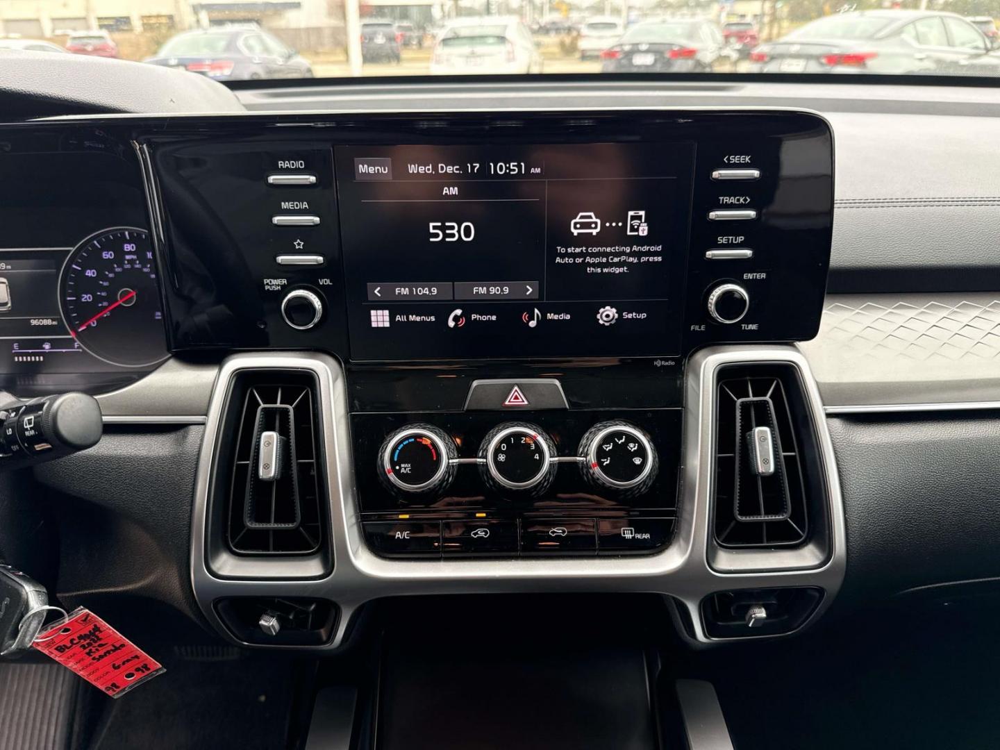 2022 Ebony Black /Black Kia Sorento LX FWD (5XYRG4LC4NG) , Automatic transmission, located at 6904 Johnston St., Lafayette, LA, 70503, (337) 988-1960, 30.143589, -92.100601 - Photo#24