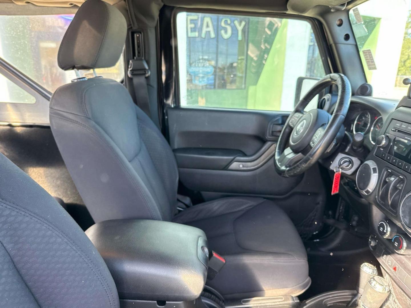 2013 Black /Black Interior Jeep Wrangler 4WD 2dr Sport (1C4AJWAG5DL) , Automatic transmission, located at 6904 Johnston St., Lafayette, LA, 70503, (337) 988-1960, 30.143589, -92.100601 - Photo#9