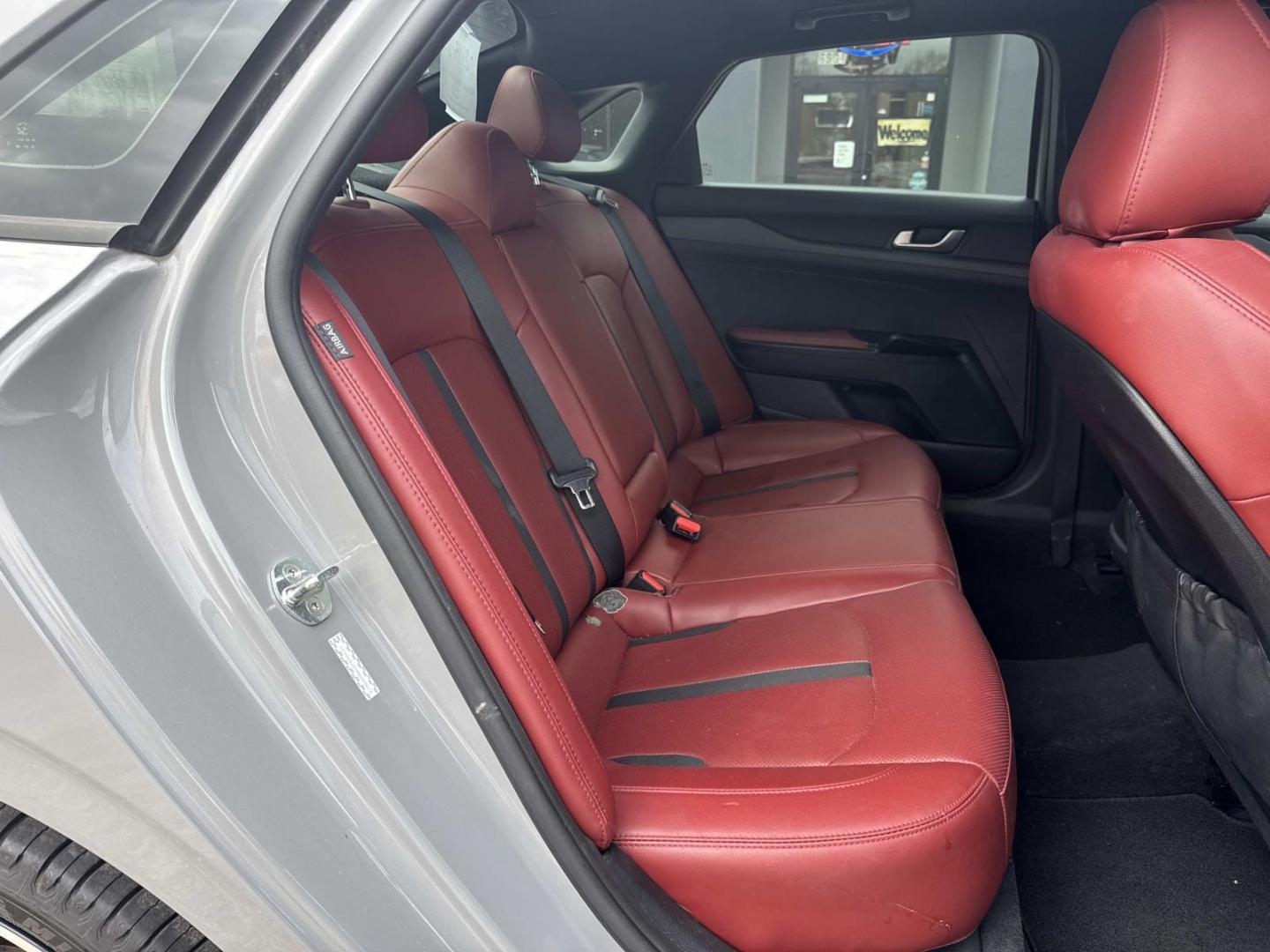 2021 Wolf Gray /Red Kia K5 GT-Line Auto FWD (5XXG64J20MG) , Automatic transmission, located at 6904 Johnston St., Lafayette, LA, 70503, (337) 988-1960, 30.143589, -92.100601 - Photo#8