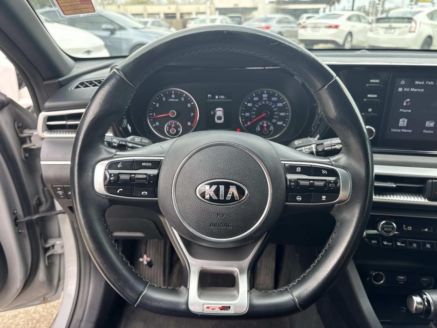 2021 Wolf Gray /Red Kia K5 GT-Line Auto FWD (5XXG64J20MG) , Automatic transmission, located at 6904 Johnston St., Lafayette, LA, 70503, (337) 988-1960, 30.143589, -92.100601 - Photo#21