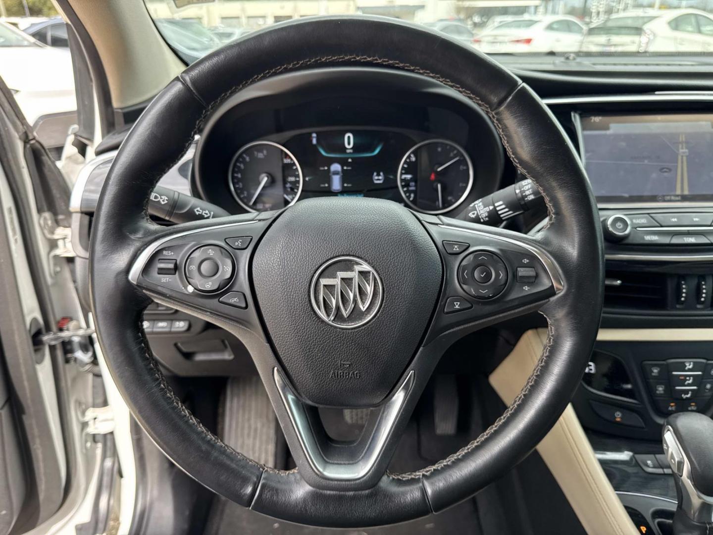 2017 White /Tan Buick Envision AWD 4dr Premium II (LRBFXFSX6HD) , Automatic transmission, located at 6904 Johnston St., Lafayette, LA, 70503, (337) 988-1960, 30.143589, -92.100601 - Photo#20