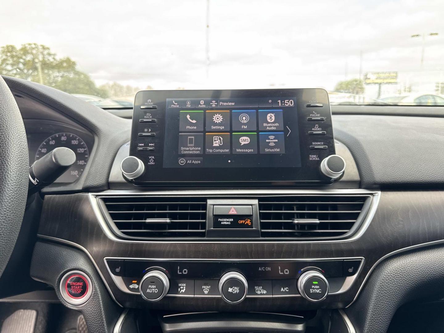 2018 Silver /Black Honda Accord Sedan EX 1.5T CVT (1HGCV1F44JA) , Automatic transmission, located at 6904 Johnston St., Lafayette, LA, 70503, (337) 988-1960, 30.143589, -92.100601 - Photo#24