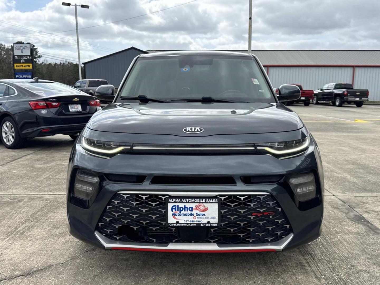 2020 Gray /Black Kia Soul GT-Line Turbo DCT (KNDJ53AF9L7) , Automatic transmission, located at 6904 Johnston St., Lafayette, LA, 70503, (337) 988-1960, 30.143589, -92.100601 - Photo#1