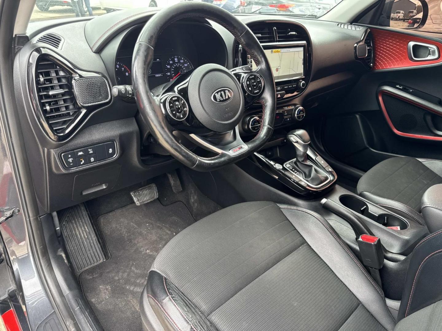 2020 Gray /Black Kia Soul GT-Line Turbo DCT (KNDJ53AF9L7) , Automatic transmission, located at 6904 Johnston St., Lafayette, LA, 70503, (337) 988-1960, 30.143589, -92.100601 - Photo#16