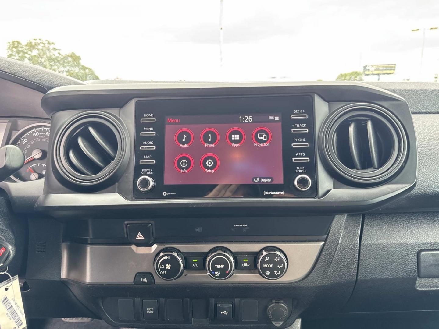 2020 Red /Gray Toyota Tacoma 2WD SR Access Cab 6' Bed I4 AT (Natl) (3TYRX5GN6LT) , Automatic transmission, located at 6904 Johnston St., Lafayette, LA, 70503, (337) 988-1960, 30.143589, -92.100601 - Photo#23