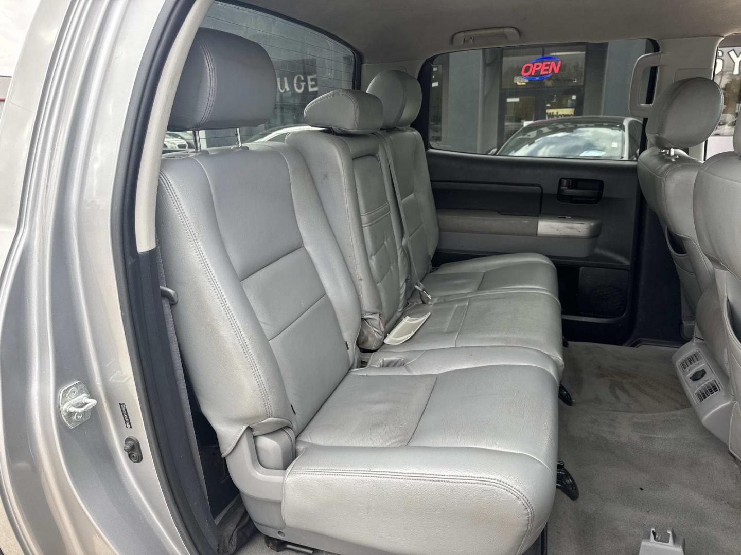 2007 Silver /Gray Toyota Tundra 2WD CrewMax 145.7 5.7L SR5 (Natl) (5TBEV54137S) , Automatic transmission, located at 6904 Johnston St., Lafayette, LA, 70503, (337) 988-1960, 30.143589, -92.100601 - May need some tune up / plugs or wire etc. - Photo#8