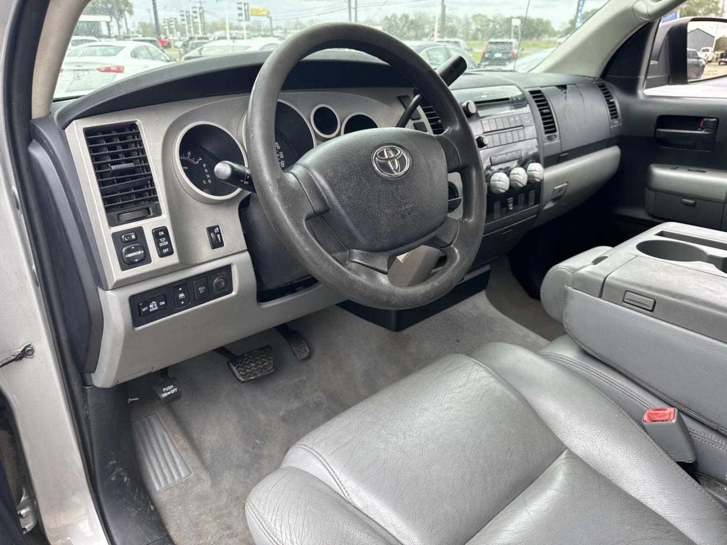 2007 Silver /Gray Toyota Tundra 2WD CrewMax 145.7 5.7L SR5 (Natl) (5TBEV54137S) , Automatic transmission, located at 6904 Johnston St., Lafayette, LA, 70503, (337) 988-1960, 30.143589, -92.100601 - May need some tune up / plugs or wire etc. - Photo#16
