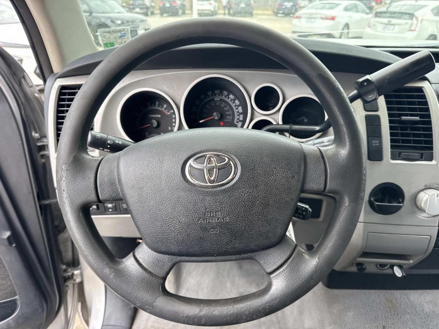 2007 Silver /Gray Toyota Tundra 2WD CrewMax 145.7 5.7L SR5 (Natl) (5TBEV54137S) , Automatic transmission, located at 6904 Johnston St., Lafayette, LA, 70503, (337) 988-1960, 30.143589, -92.100601 - May need some tune up / plugs or wire etc. - Photo#20