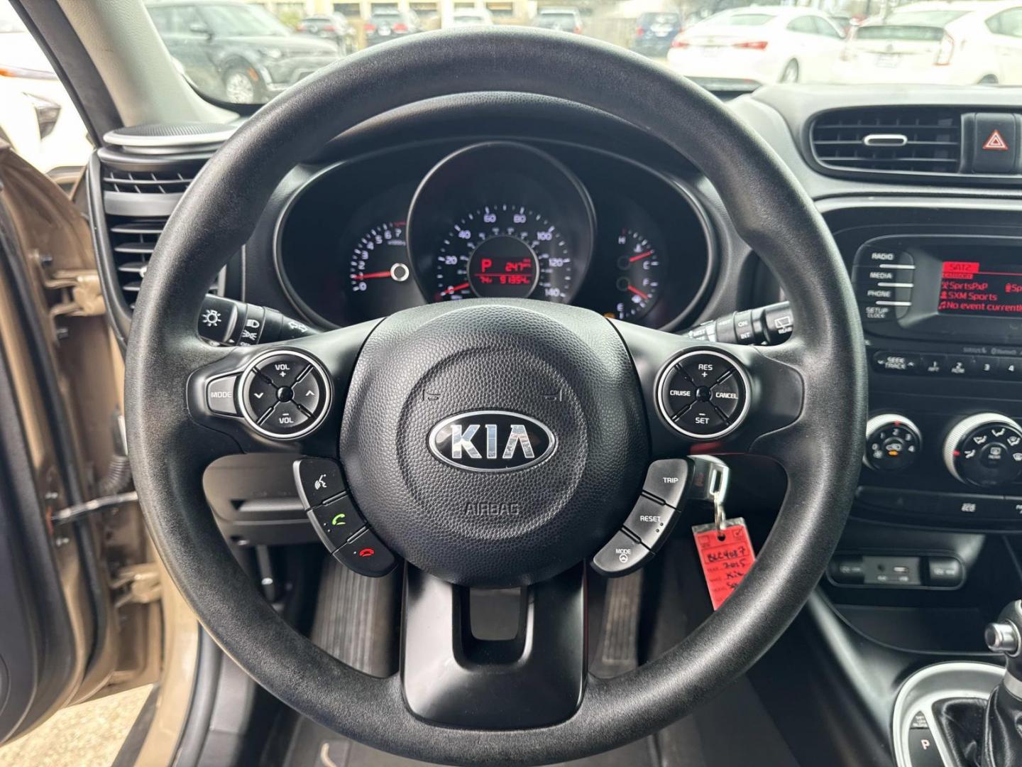 2015 Brown /Black Kia Soul 5dr Wgn Auto Base (KNDJN2A27F7) , Automatic transmission, located at 6904 Johnston St., Lafayette, LA, 70503, (337) 988-1960, 30.143589, -92.100601 - Photo#20